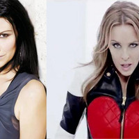 Laura Pausini y Kylie Minogue juntas en 'Limpio'