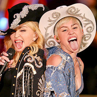 Miley Cyrus y Madonna juntas en el MTV Unplugged